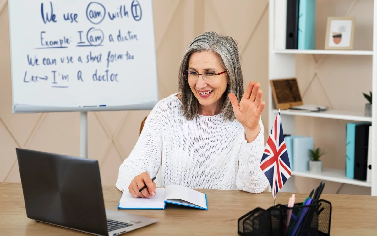 Profesoara de engleza online